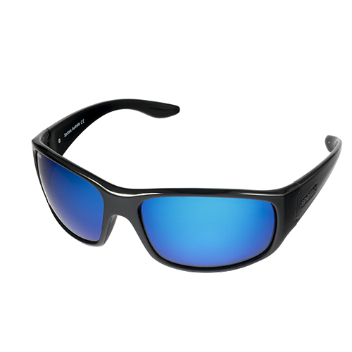 Spotters Cruiz Gloss Black / Ice Blue Mirror Polarised Lenses