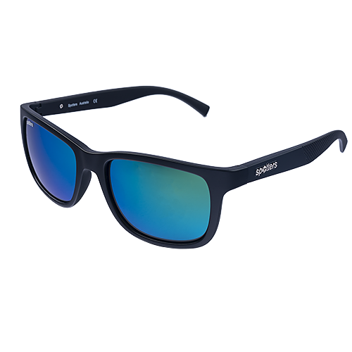 Spotters Zane Matte Black / Nexus Mirror Polarised Lenses