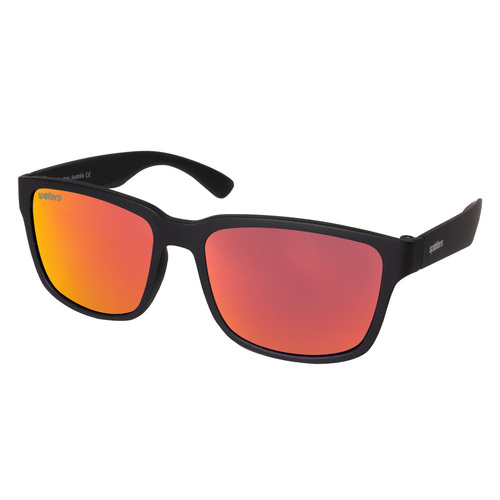 Spotters Kids Kanga KANGAMRED Matte Black / Red Mirror Polarised Lenses