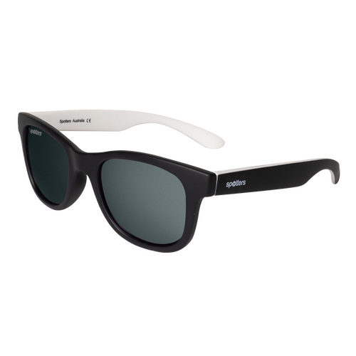 Spotters Kids Koala KOALAMGREY Matte Black & White / Grey Polarised Lenses