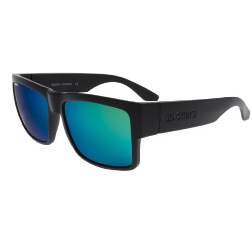 Spotters Striker Matte Black / Nexus Mirror Polarised Lenses