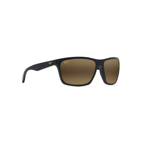 Maui Jim Makoa Custom MM804-010 Matte Black / HCL Bronze Polarised Lenses