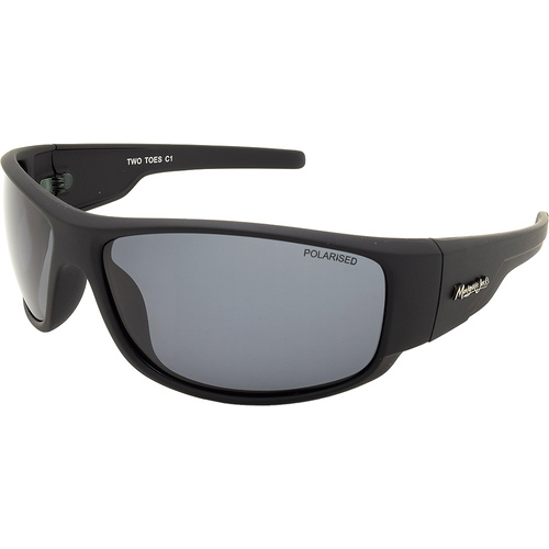 Mangrove Jacks Two Toes C1 Matte Black / Smoke Polarised Lenses