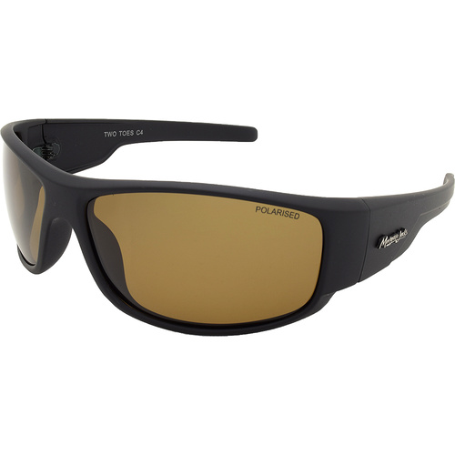 Mangrove Jacks Two Toes C4 Matte Black / Brown Polarised Lenses