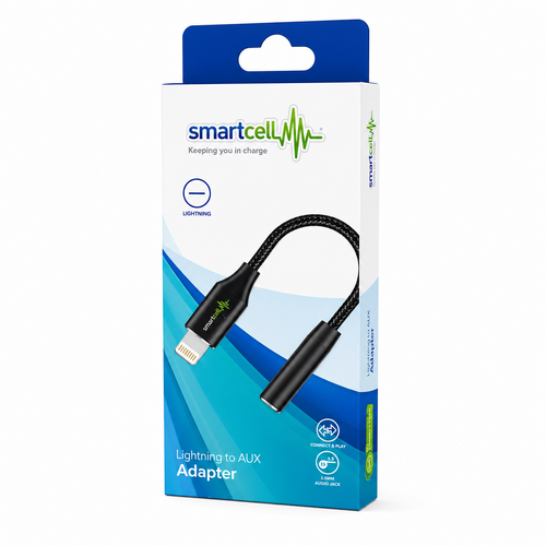Smartcell Lightning to AUX Adapter