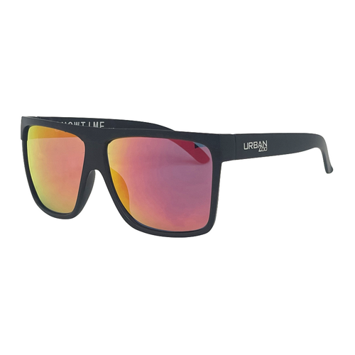 Urban Zoo Showtime C13 Matte Black / Red Revo Lenses