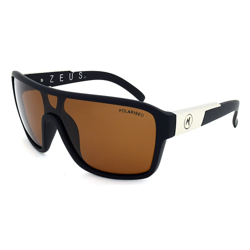 Mangrove Jacks Zeus C4 Matte Black / Brown Polarised Lenses