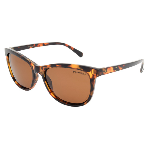 Stiletto Ariel C2 Dark Tortoise / Brown Polarised Lenses