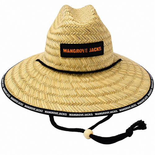 Mangrove Jacks Straw Hat Black
