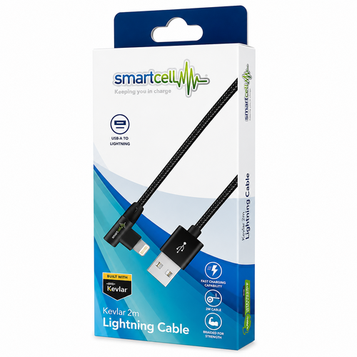 Smartcell Kevlar Lightning Cable | 2m