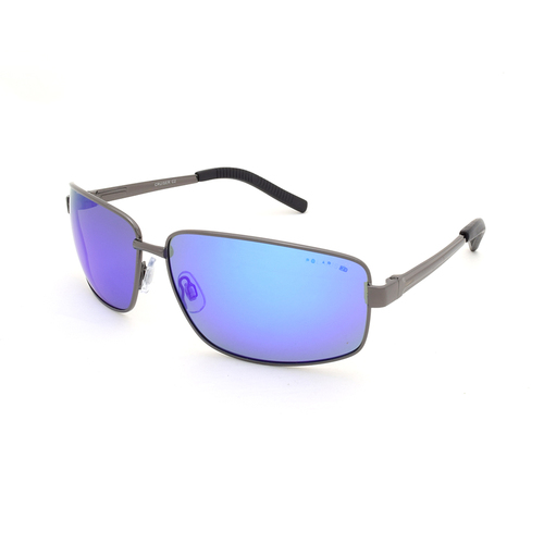 Mangrove Jacks Cruiser C2 Dark Gunmetal / Blue Revo Polarised Lenses