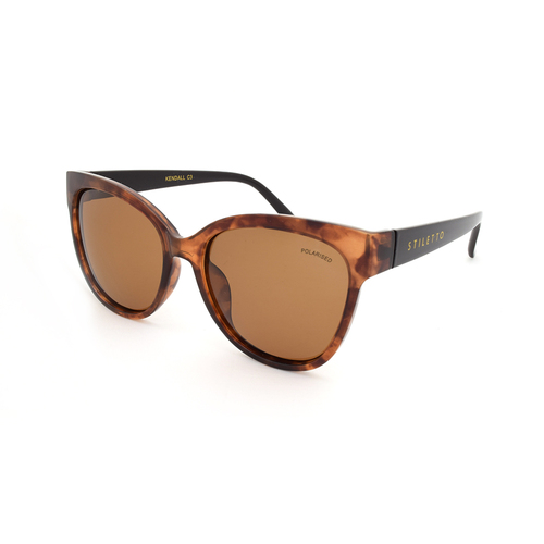 Stiletto Kendall C3 Crystal Light Brown / Brown Polarised Lenses