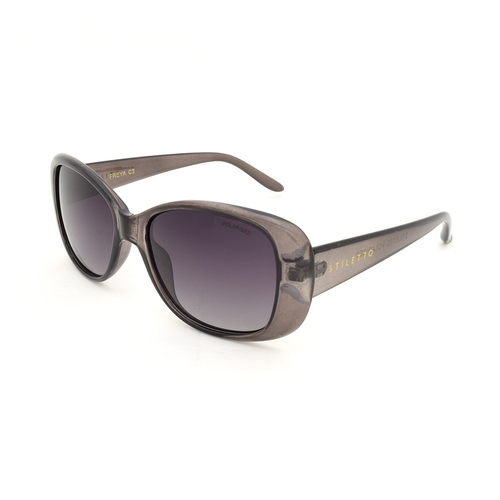 Stiletto Freya C3 Crystal Smoke / Smoke Gradient Polarised Lenses