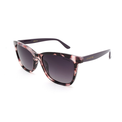 Stiletto Zara C4 Multi-Tortoise & Lipstick / Smoke Gradient Polarised Lenses