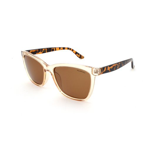 Stiletto Zara C5 Crystal & Tortoise / Brown Polarised Lenses