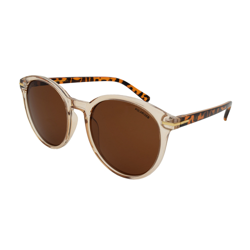 Stiletto Morgan C1 Light Crystal Brown / Brown Polarised Lenses