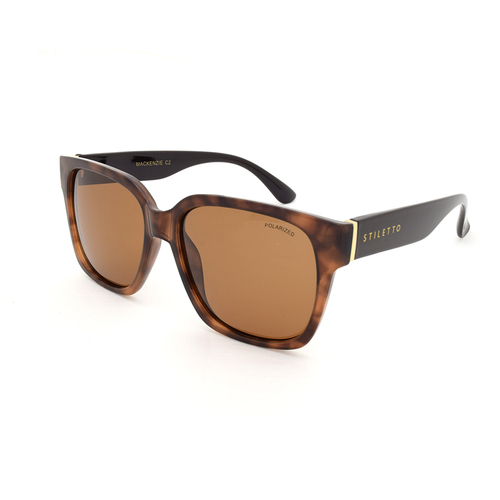 Stiletto Mackenzie C2 Smoke Demi & Black / Smoke Polarised Lenses