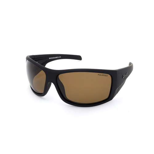 Zenith Mataranka C4 Matte Black / Brown Polarised Lenses