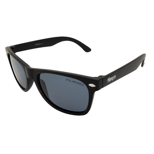Mangrove Jacks Kids MJK061 C1 Matte Black / Smoke Polarised Lenses