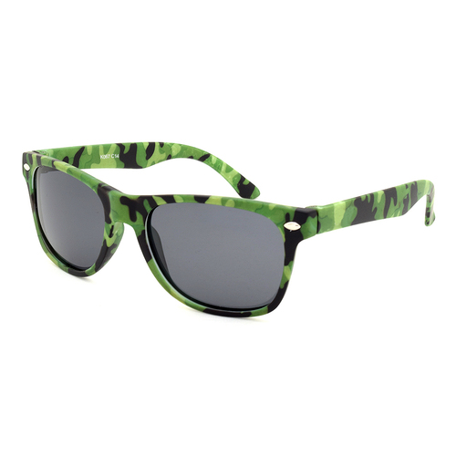 Kidz K067 C14 Matte Green Camo / Smoke Lenses