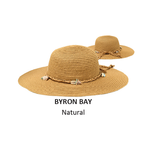 Rocko's Straw Hat Premium Range Byron Bay Natural