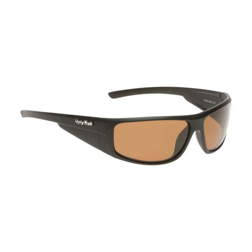 Ugly Fish P8084 MBLBR Matte Black / Brown Polarised Lenses