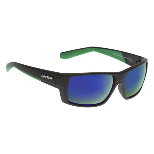 Ugly Fish Electra PC6818 MBLSM Matte Black / Green Mirror Polarised Lenses