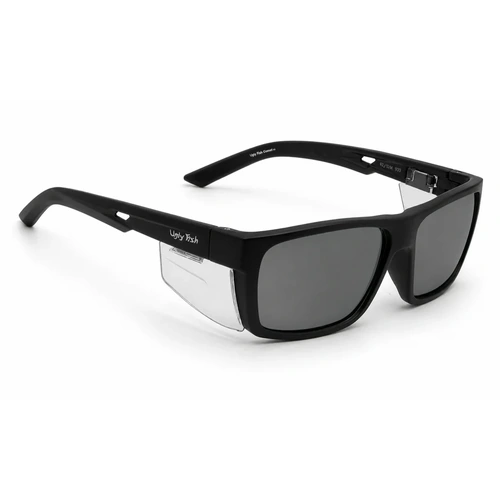 Ugly Fish Comet Safety RS484 MBLSM Matte Black / Smoke Lenses
