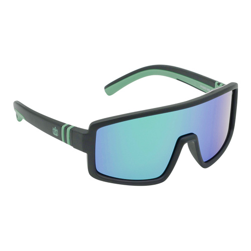 Ugly Fish Junior PK865 MBLGR Matte Black / Green Revo Polarised Lenses