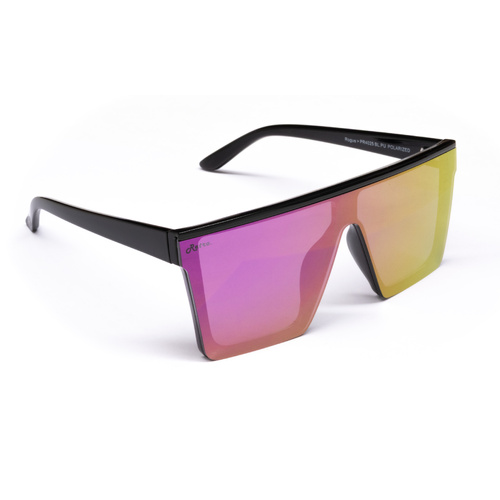 Ugly Fish Retro Series Rogue PR4025 BLPU Shiny Black / Purple Revo Polarised Lenses