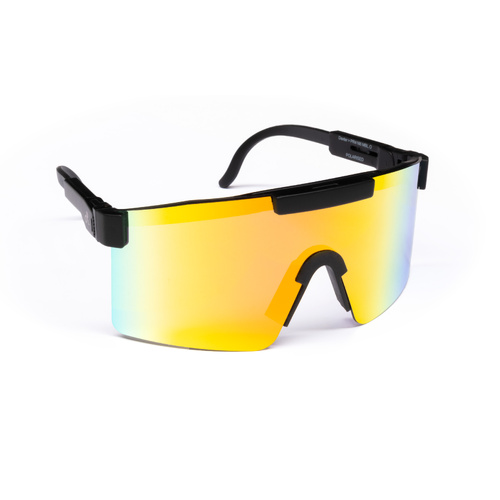 Ugly Fish Retro Series Dexter PR4166 MBLO Matte Black / Orange Revo Polarised Lenses