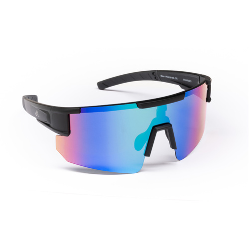 Ugly Fish Retro Series Blaze PR4806 MBLGR Matte Black / Green Revo Polarised Lenses