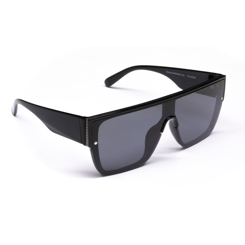 Ugly Fish Retro Series Bohemian PR4696 BLSM Shiny Black / Smoke Polarised Lenses