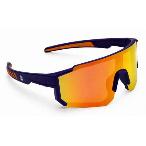 Ugly Fish Brats Junior PK801 BO Blue / Orange Mirror Polarised Lenses