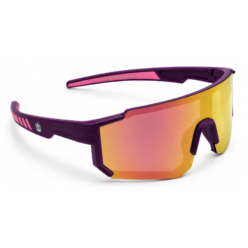 Ugly Fish Brats Junior PK801 PUP Purple / Pink Mirror Polarised Lenses