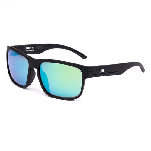 Otis Rambler Sport 178-2203LL Matte Black / Green Mirror L.I.T Polarised Lenses