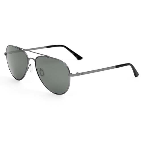 Otis Zeppelin 182-2204P Brushed Gunmetal / Grey Polarised Lenses