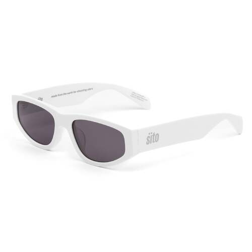 Sito Elroy SIERY004S White / Smokey Grey Lenses