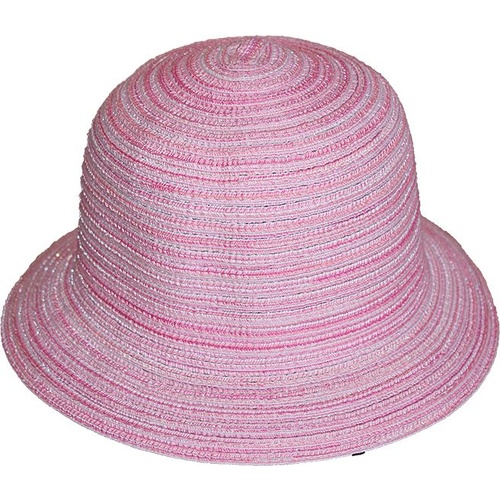Rocko's Straw Hat Mid Range Palm Beach Pink