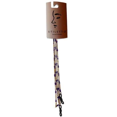 Stiletto EFG76 Fashion Chain Gold / Purple