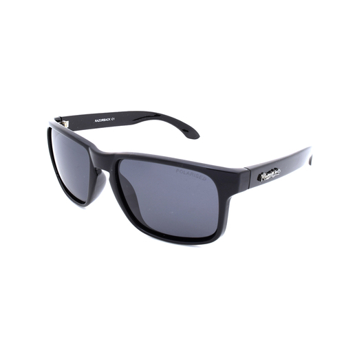 Mangrove Jacks Razorback C1 Black / Smoke Polarised Lenses