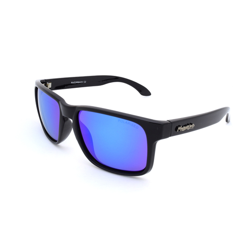 Mangrove Jacks Razorback C2 Black / Blue Revo Polarised Lenses