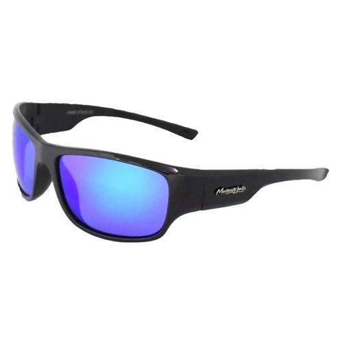 Mangrove Jacks Shark Attack C2 Black / Blue Revo Polarised Lenses