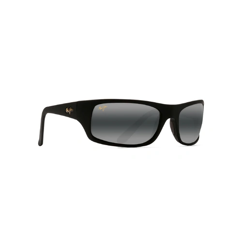 Maui Jim Peahi Custom MM202-023 Matte Black / Neutral Grey Polarised Lenses