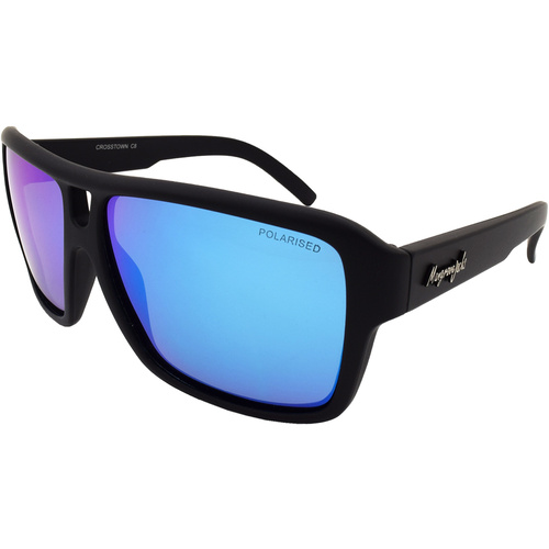 Mangrove Jacks Crosstown C8 Black / Ice Blue Revo Polarised Lenses