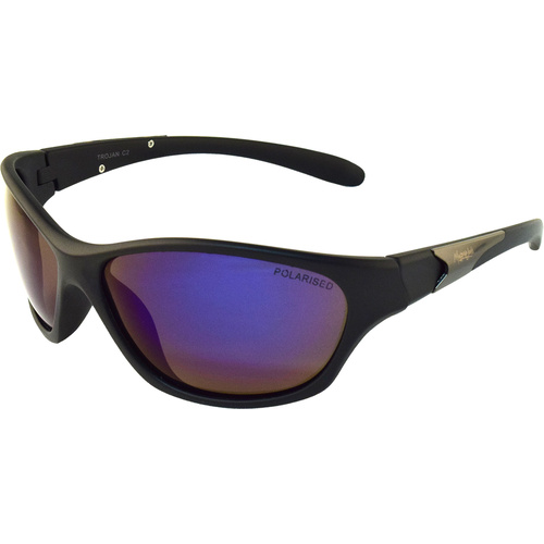 Mangrove Jacks Trojan C2 Black / Blue Revo Polarised Lenses