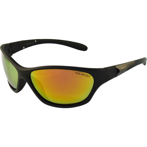 Mangrove Jacks Trojan C3 Black / Red Revo Polarised Lenses