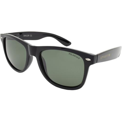 Stiletto Taylor C1 & C11 Black / Brown Green Polarised Lenses