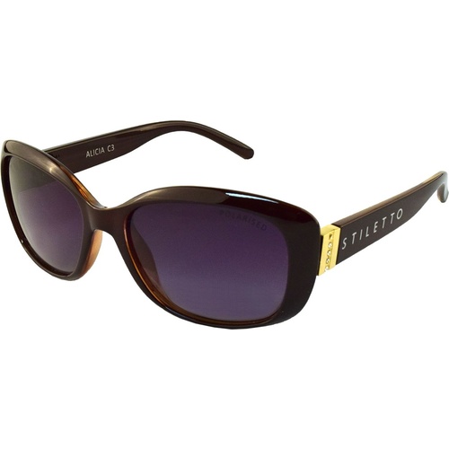 Stiletto Alicia C3 Light Brown / Smoke Gradient Polarised Lenses