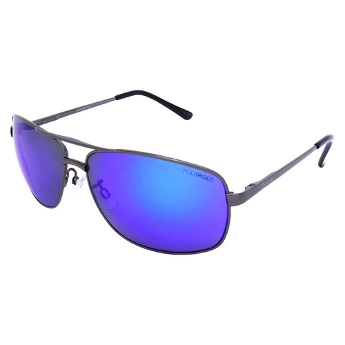 Zenith Refuel C2 Gunmetal / Blue Revo Polarised Lenses